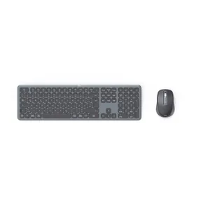 Hama 00173065 Multi-Device-Tastatur-Maus-Set "WKM-550", kabellos, Funk/BT, SW, QWERTZ DE