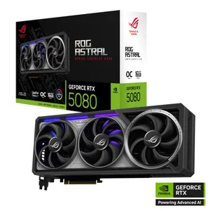 ASUS ROG ASTRAL RTX 5080 O16G-GAMING Grafikkarte 16GB GDDR7, 2xHDMI, 3xDP