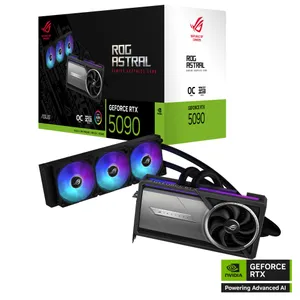 ASUS ROG-ASTRAL-LC-RTX 5090 O32G GAMING Grafikkarte 32GB GDDR7, 2xHDMI, 3xDP