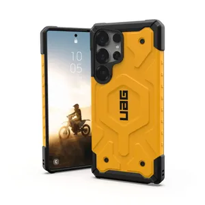 UAG Urban Armor Gear Pathfinder Case mit Magnet-Modul Samsung Galaxy S25 Ultra heritage gelb