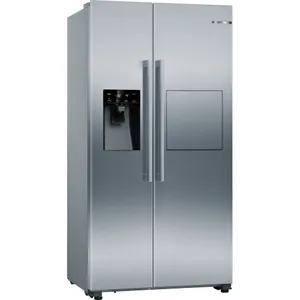 Bosch KAG93AIEP Serie 6 Side-by-Side Kühlschrank (American Style) 178.7 cm Höhe EEK E Crushed Ice/ Eiswürfel/ Wasser-Spender