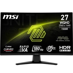 MSI MAG 274CQFDE 68,6cm (27") QHD VA Curved Gaming Monitor 16:9 HDMI/DP 180Hz 0,5ms
