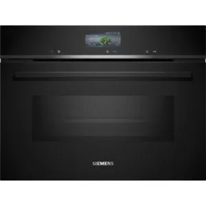 Siemens CM776GKB1 iQ700 Einbau-Kompaktbackofen mit Mikrowellenfunktion