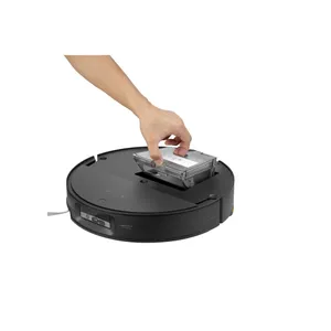 Roborock Saros 10 schwarz Saugroboter mit Selbstreinigungsstation