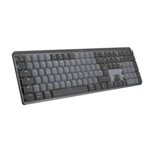 MX Mechanical Grafit, Linear-Switches (Leise), DE-Layout (Qwertz), Logi Bolt Adapter, Bluetooth, USB-C, Unterstützt von Logi Options+