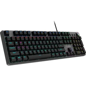 MSI Forge GK310 Kabelgebundene RGB Gaming Tastatur schwarz