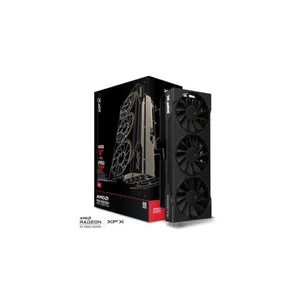 XFX Swift Radeon RX 9070 OC Black Triple Fan Gaming Edition Grafikkarte 16GB GDDR6 DP/HDMI