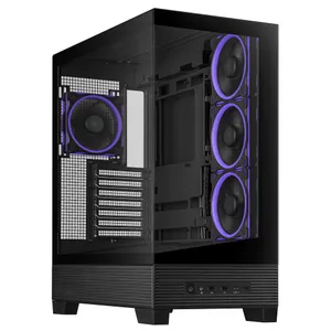 ASUS A31 Plus TG ARGB ATX Gaming Gehäuse mit Seitenfenster schwarz