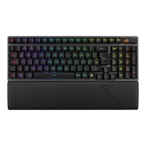 ASUS ROG Strix Scope II 96 RX Wireless Schwarz, 96% Layout, ROG RX Switches, Tri-Mode-Verbindung, USB-C, Bluetooth, 2,4Ghz