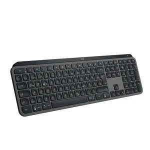 Logitech MX Keys S Graphite - USB-C/A, Bluetooth, Logi Bold Adapter, Windows- und Mac Layout, Management via Logitech Options+