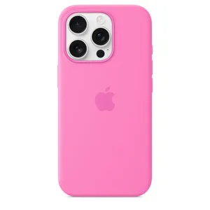 Apple Original iPhone 16 Pro Silikon Case mit MagSafe - Pfingstrose