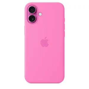 Apple Original iPhone 16 Plus Silikon Case mit MagSafe - Pfingstrose