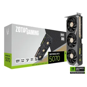ZOTAC GAMING GeForce RTX 5070 SOLID OC 12GB GDDR7 Grafikkarte 3x DP, 1x HDMI