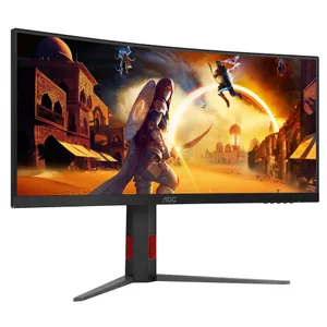 AOC CU34G4 34 Zoll UWQHD Fast VA Panel 21:9 180 Hz Curved Gaming Monitor