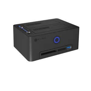 RaidSonic Icy Box IB-1233CL-CR Klonstation für 2,5" SSD/HDD mit Kartenleser