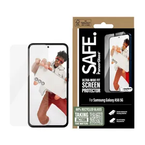 SAFE. by PanzerGlass Displayschutz Ultra-Wide-Fit mit Aligner Galaxy A56 5G