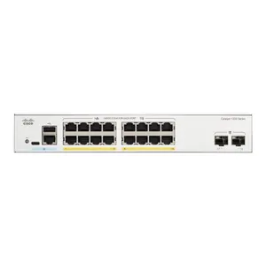 Cisco Catalyst 1200-24FP-4X Rackmount Gigabit Managed Switch, 24x RJ-45, 4x SFP+, 375W PoE+