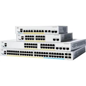 Cisco Catalyst 1300-48P-4X 52-Port Switch, PoE+ (375W) Stackable Rack 1HE