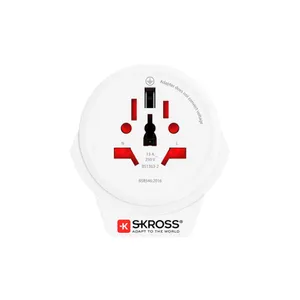 SKROSS Europa / US USB Reiseadapter 1.500281-E