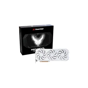 POWERCOLOR AMD Radeon RX 9070 XT Red Devil Spectral White OC 16GB GDDR6 Grafikkarte HDMI/3xDP