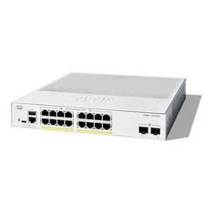 Cisco Catalyst C1300-16FP-2G Rackmount GB Managed Switch 16x RJ-45, 2x SFP, 240W PoE+