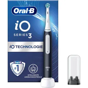 Oral-B iO Series 3 Elektrische Zahnbürste matt schwarz