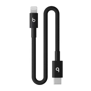 Beats USB-C zu Lightning gewebtes Kabel 0.2 m Bolt Black