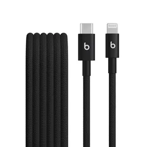 Beats USB-C zu Lightning gewebtes Kabel 1.5 m Bolt Black