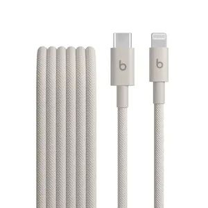 Beats USB-C zu Lightning gewebtes Kabel 1.5 m Surge Stone