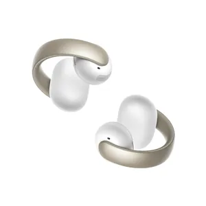 soundcore AeroClip Open-Ear Clip-On Earbuds True Wireless Bluetooth-Kopfhörer weiß
