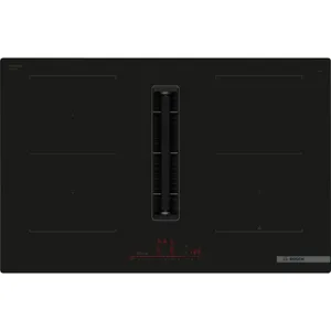 Bosch PVQ811H26E Serie 6 Induktionss-Kochfeld mit Abzug , 80 cm