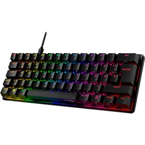 HyperX Alloy Origins 60 Gaming Tastatur kabelgebunden, Schwarz