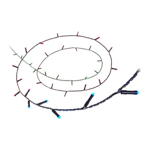 WiZ RGBIC Smart LED Fairy Light - Lichterkette mit 160 LEDs, 16 Mio. Farben + Weißtöne, 8 Lichtzonen