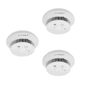 Homematic IP 10-Jahres Rauchwarnmelder HMIP-SWSD 3er Pack