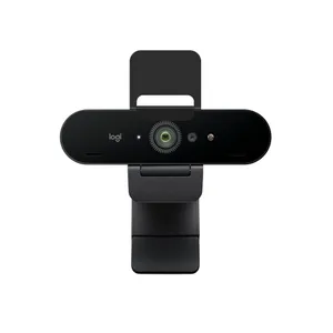 Logitech Brio 4K (Modell 2025) Webcam Grafit - 4K(30FPS), 5-fach Zoom, RightLight 3-Beleuchtungskorrektur, Anpassbar via Logi Options+