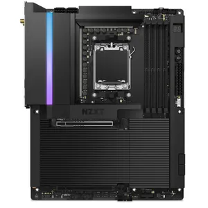 NZXT N9 X870E ATX Mainboard Sockel AM5 WIFI7/USB4 schwarz