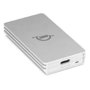 OWC 1TB Envoy Portable SSD mit USB-C Anschluss (10GB/s) Silber Aluminium