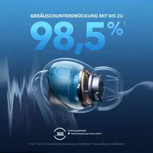soundcore Liberty 4 NC True-Wireless In-Ear Bluetooth-Kopfhörer hellblau
