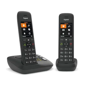 Gigaset C575A Duo Schnurlostelefon Schwarz