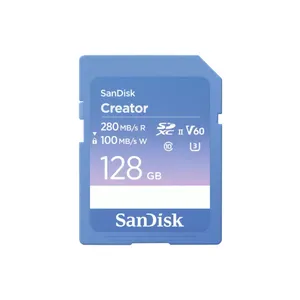SanDisk Creator 128GB SD-UHS-II-Karte Speicherkarte bis zu 280 MB/s