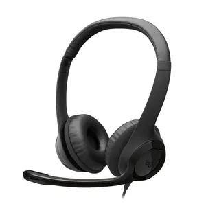 Logitech H390 Stereo USB-C Headset - Mit verbesserter digitaler Klangübertragung und integrierten Bedienelementen