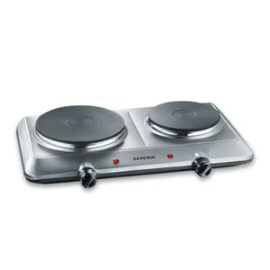 Severin DK 1014 Doppelkochplatte Edelstahl