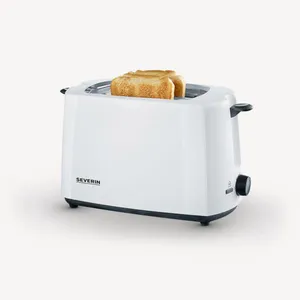 Severin AT 2286 Automatik Toaster weiß