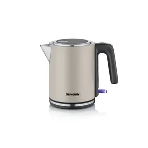 Severin WK 9577 Wasserkocher 2200W 1l beige/schwarz