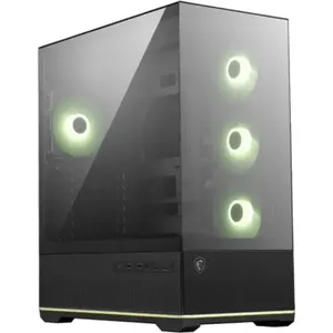 MSI MAG PANO 110R Gaming PC Gehäuse Midi-Tower Weiß Seitenfenster
