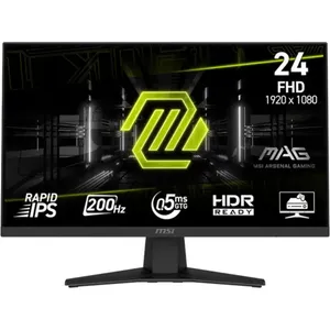 MSI MAG 244F 23.8 Zoll Full HD Rapid IPS Panel 16:9 200 Hz Gaming Monitor