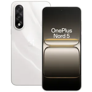 OnePlus Nord 5 Smartphone Weiß 8/256GB Dual-SIM Android 15