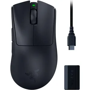 RAZER DeathAdder V3 Pro Gaming-Maus Schwarz kabelgebunden / kabellos (Funk) für Rechtshänder
