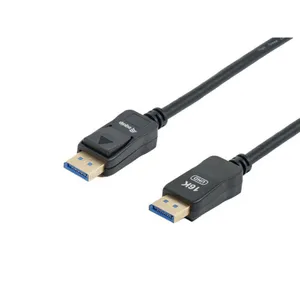 Equip 119272 DisplayPort 2.1 Kabel, Stecker auf Stecker, 2m, schwarz