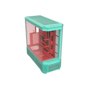 Thermaltake View 600 Gaming PC Gehäuse Big-Tower mint strawberry Seitenfenster